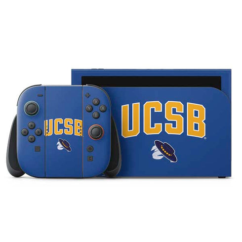 University of California-Santa Barbara UCSB Nintendo Switch 2 (2025) with Joy-Con Skin